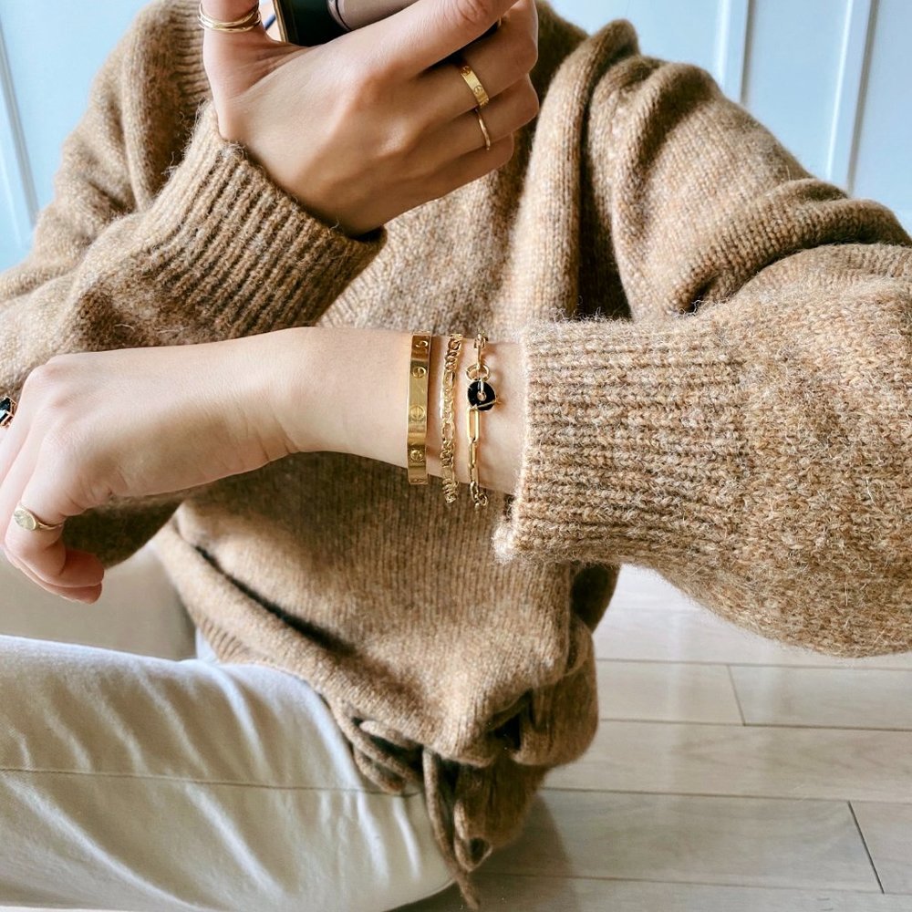 Limited Drop: 18K Gold Vermeil Chain Bracelets - Picture 12 of 16